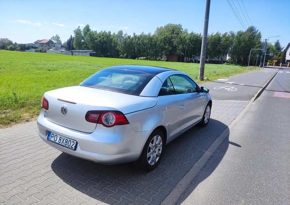 Volkswagen Eos cena 24500 przebieg: 128000, rok produkcji 2009 z Poznań małe 106